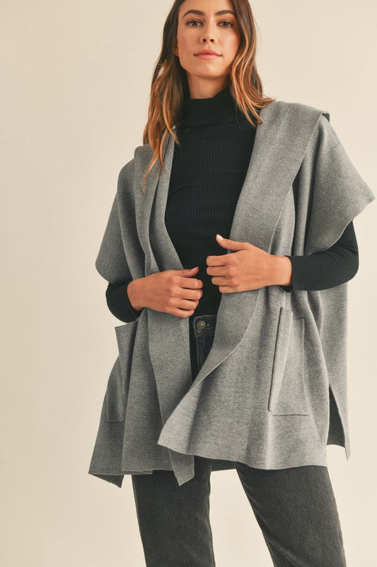 Sense Of Style Cardigan in Grey