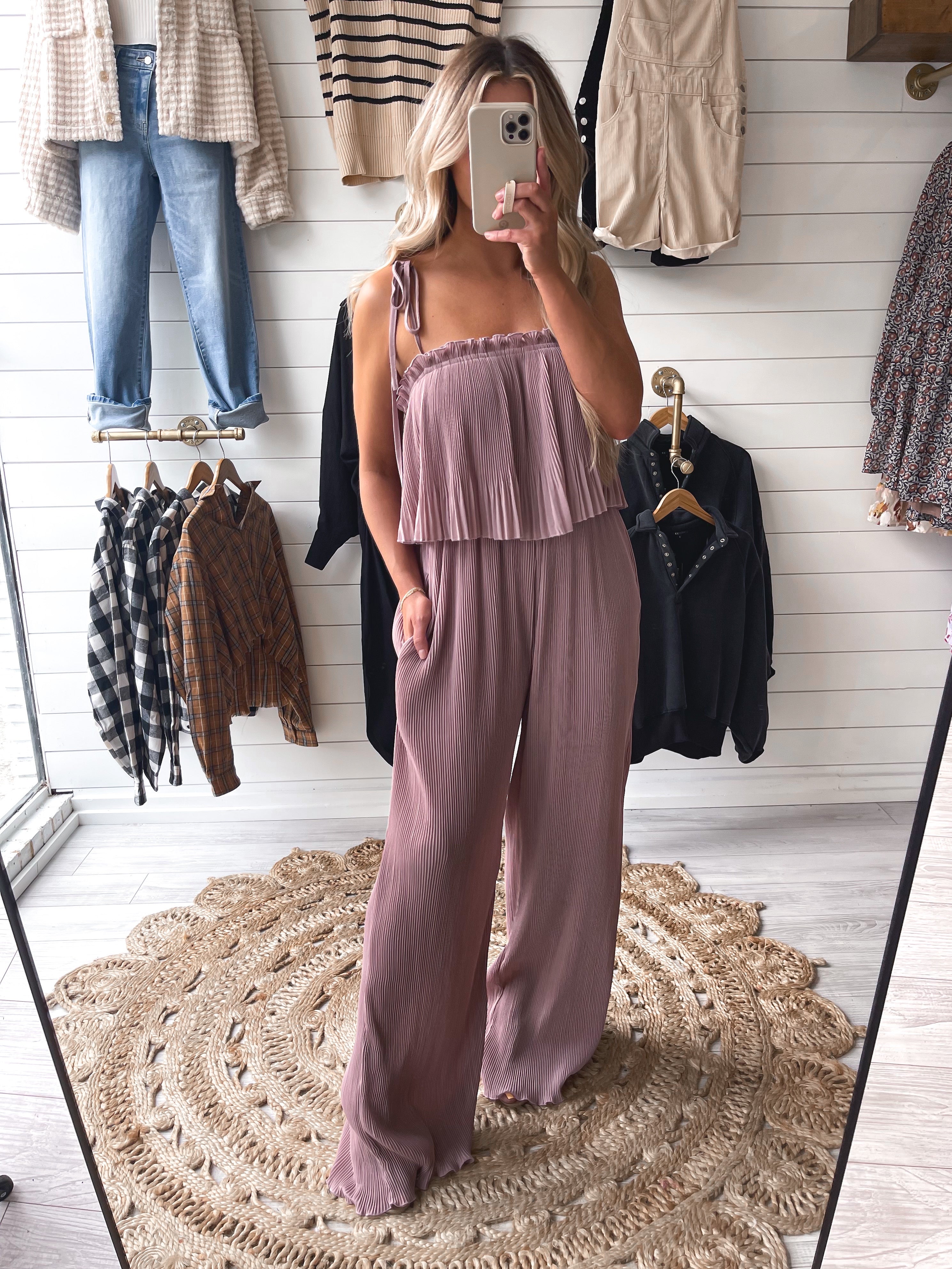 One Step Closer Jumper in Mauve